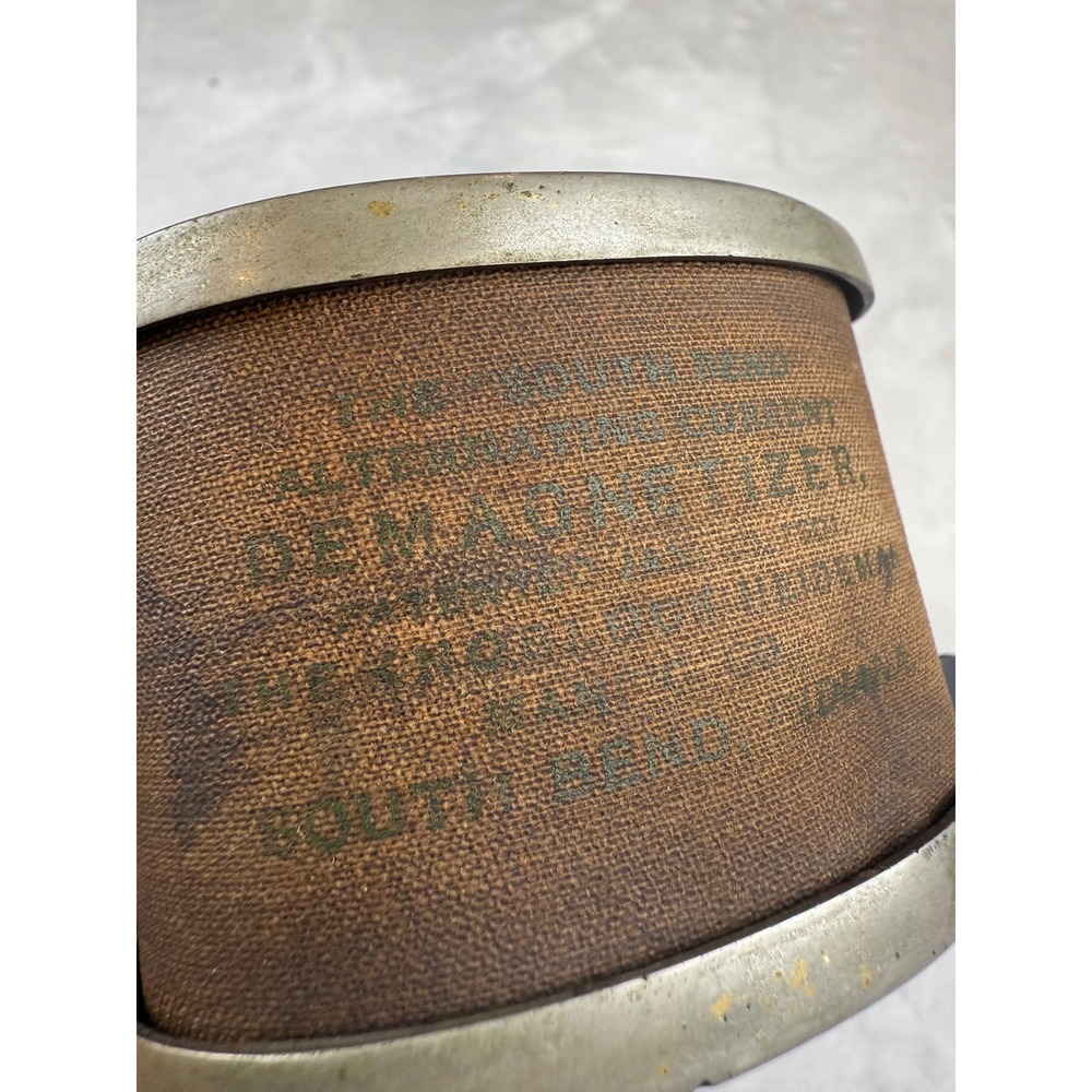 Antique South Bend Watch Co Alternating Current Demagnetizer Watchmaker Tool - Picture 4 of 8
